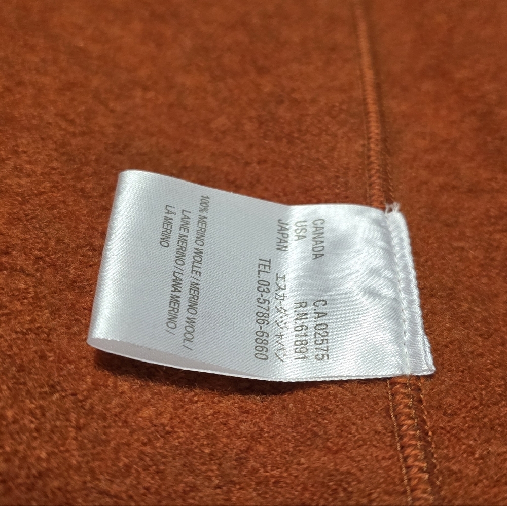 Escada Men's Rust Wool Jacket - Picture 3 of 4